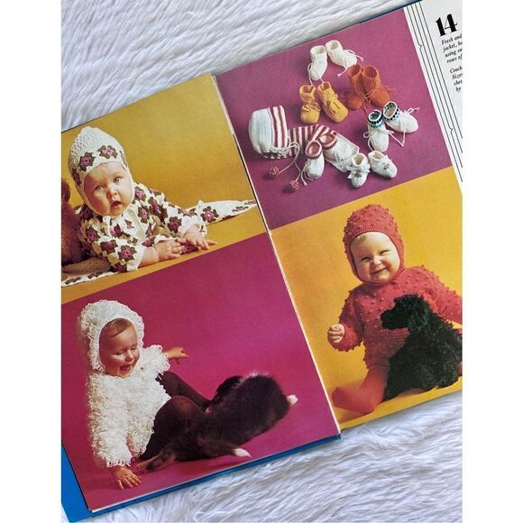 Vintage 1973 The Golden Book 75 Things To Make For Babies By Marshall Cavendish - Picture 4 of 12